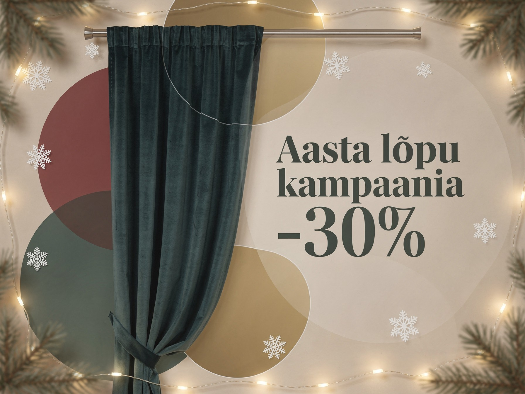 Aasta lõpu kampaania -30%